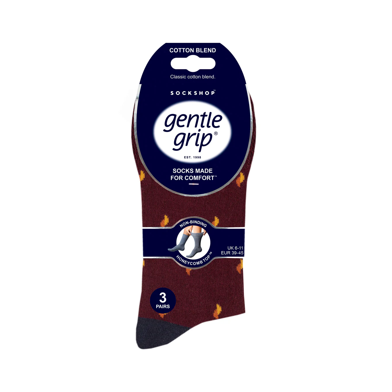 3 Pairs Men's Cotton Socks - Syndicate - Image 4